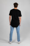 Black Drop Tail Tee