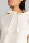 Bone Cropped Hoodie
