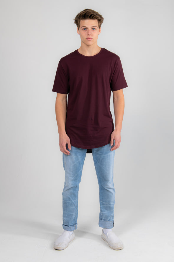 Wine Drop Tail Tee