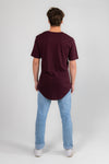 Wine Drop Tail Tee