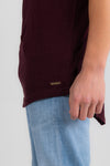 Wine Drop Tail Tee